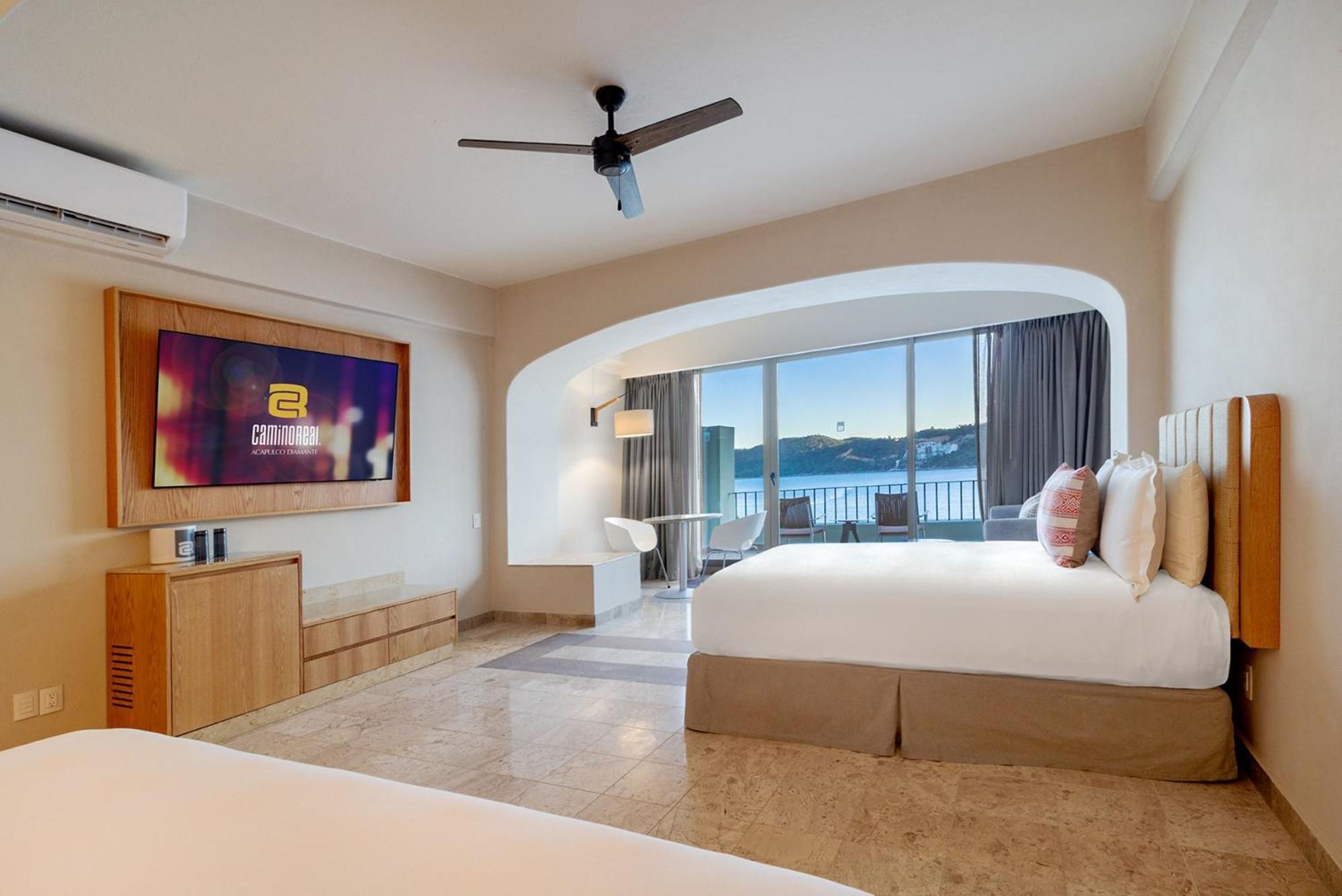 فندق Camino Real Acapulco Diamante المظهر الخارجي الصورة Deluxe Oceanfront King